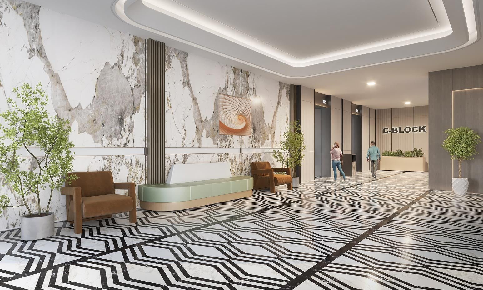 Tower lobby